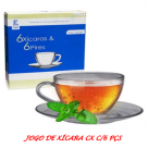 Conjunto de 6 Xícaras com Pires