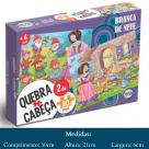 QUEBRA-CABEÇA BRANCA DE NEVE