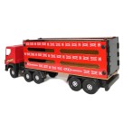 CAMINHÃO CARRETA BOIADEIRO DE PLASTICO E MADEIRA  REF 24   TAM 17.5X50