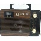 RADIO COM ENTRADA   USB   FM  RECEPTOR COM RELOGIO   3  BANDAS