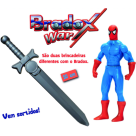 BRADOX WAR COM ESPADA