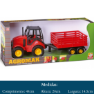 TRATOR AGROMAK CARRETA