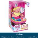 BONECA BABY NINOS HORA DO LANCHE REBORN