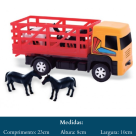 CAMINHÃO CARROCERIA COM 2 BOIS 832