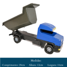 CAMINHÃO  MINI CAÇAMBA   DE  PLASTICO E   REF 21   TAM 12X29