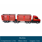 BI  TREM  BOI   DE  PLASTICO E  MADEIRA