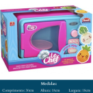 MICRO-ONDAS COM LUZ E SOM LE CHEF 203