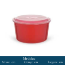ORGANIZADOR  REDONDO  5 LITROS  AQUARELA  6878