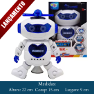 ROBO TREK  DANCANTE  COM  LUZ  E  MUSICA  WB7848