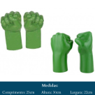LUVA VERDE XLS0077
