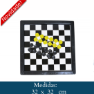 JOGO  DE   TABULEIRO  2  EM  1  32X32 P272