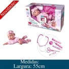 BONECA BEBE PRIMEIRA CONSULTA REF 393