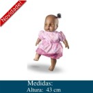 BONECA BEBE JUDY NEGRA REF 469