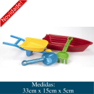 CARRIOLA COM BARCO PA E RASTEL REF. 1266