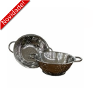 ESCORREDOR DE MASSA EM INOX 24 CM REF. XH-1010