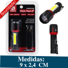 LANTERNA MANUAL LED RECARREGAVEL 10W 1.200MAH