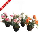 FLOR ARTIFICIAL COM VASO 0523