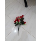 FLOR ARTIFICIAL ROSA COM 12 GALHOS