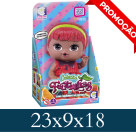 BONECA COLECAO FRUTINHAS - MORANGO C/CHOCOLATE REF 2513