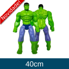 BONECO PLASTICO HULK 40CM COM LUZ  SOLAPA 1920