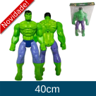BONECO PLASTICO HULK 40CM COM LUZ  SOLAPA 1920
