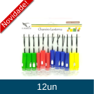 CHAVEIRO LANTERNA CARTELA C/ 12 UND