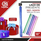 LAÇO  DE  PLASTICO  PARA  PRESENTE  COM 10 PCT  SQ1570