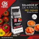 RALADOR DE  4  FACE  8 INOX  SQ3459