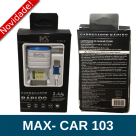 CARREGADOR DE BATERIA PARA TELEFONE CELULAR DE PAREDE MODELO V8  TC  REFMAX-103CAR