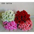FLOR ARTIFICIAL DE PLASTICO 18 GALHOS