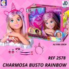 CHARMOSA BUSTO RAINBOW 2578