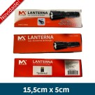 LANTERNA DE USO MANUAL RECARREGAVEL REF. MAX-1808