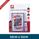CARTAS  DE  JOGAR  EM  PLASTICO  BAR-69087-14