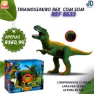 TIRANOSSAURO REX COM SOM 1630