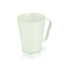 CANECA CONICA 430ML  BRANCO PEROLADO REF.2231
