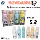 GARRAFA SQUEEZE  PANDA ALUMINIO  500ML  CB0204