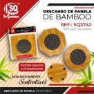 DESCANSO DE PANELA DE BAMBOO- SQ3742