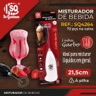 MISTURADOR DE BEBIDAS A PILHA LINHA GARBO   SQ4264