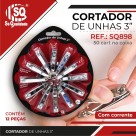CORTADOR DE UNHA GRANDE C/12 PCS- SQ898