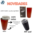 COPO TAMPA   600ML ACO INOX  CB2040