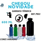 GARRAFA SQUEEZE PLASTICA 600ML REF TOP0074