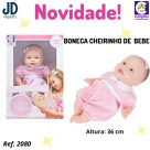 BONECA CHEIRINHO DE  BEBE  2080