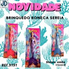 BONECA SEREIA  LOVELY COM LUZ   LY-1991