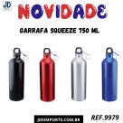 GARRAFA  SQUEZE   DE ALUMINIO TAMPA   750ML  SLIM   CB1118