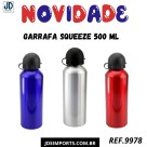 GARRAFA  SQUEZE   DE ALUMINIO  500ML  SLIM   CB1001