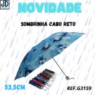 GUARDA CHUVA DE CABO HASTE 53,5 CM REF. G3154N