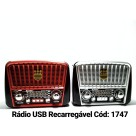 RADIO COM ENTRADA USB